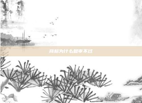 商标为什么复审不过