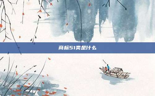商标51类是什么