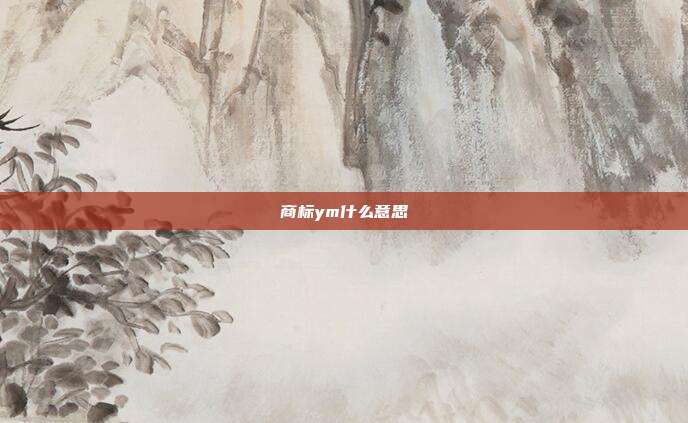 商标ym什么意思