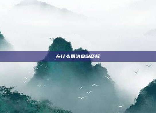 在什么网站查询商标