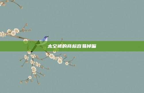 太空裤的商标容易掉嘛