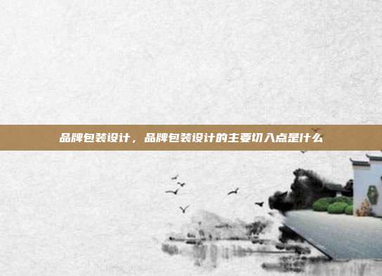 品牌包装设计,品牌包装设计的主要切入点是什么
