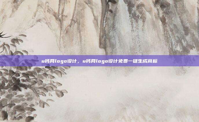 u钙网logo设计,u钙网logo设计免费一键生成商标