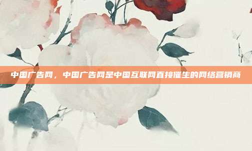 中国广告网,中国广告网是中国互联网直接催生的网络营销商