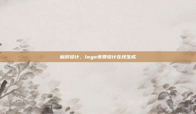标识设计,logo免费设计在线生成
