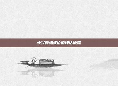 大兴商标权价值评估流程