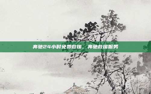 奔驰24小时免费救援,奔驰救援服务