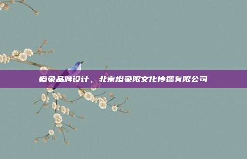 橙象品牌设计,北京橙象限文化传播有限公司