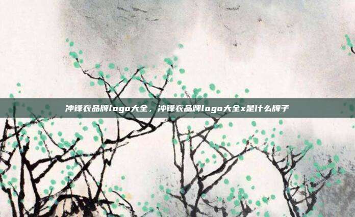 冲锋衣品牌logo大全,冲锋衣品牌logo大全x是什么牌子