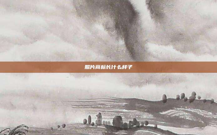 照片商标长什么样子