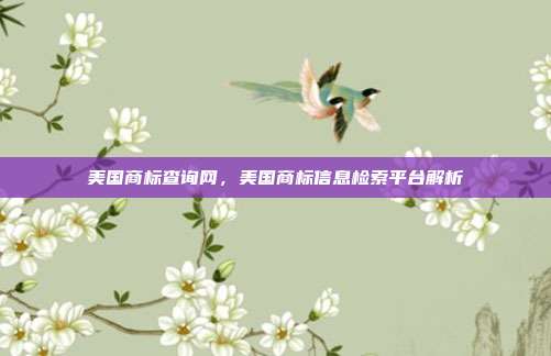 美国商标查询网,美国商标信息检索平台解析
