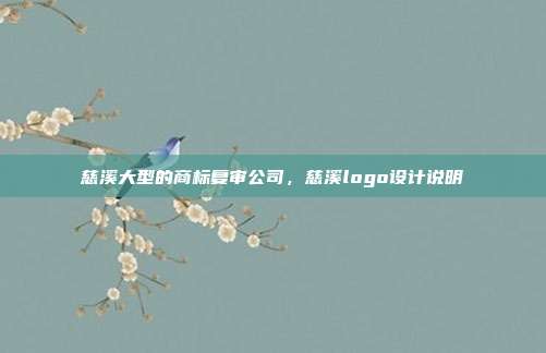 慈溪大型的商标复审公司，慈溪logo设计说明
