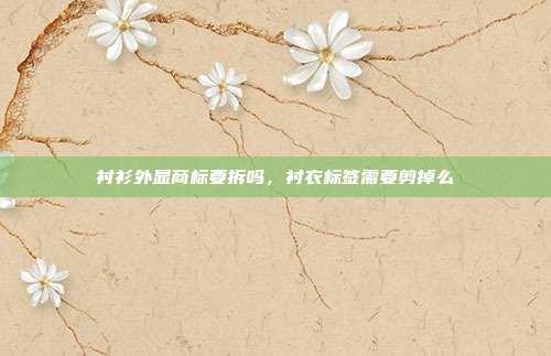 衬衫外显商标要拆吗,衬衣标签需要剪掉么