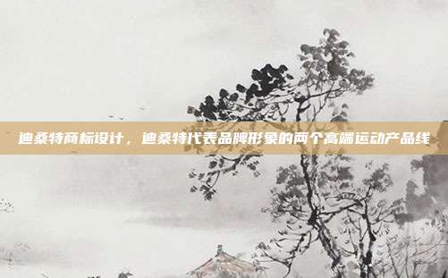 迪桑特商标设计,迪桑特代表品牌形象的两个高端运动产品线