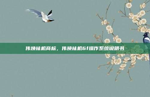 伟焕袜机商标,伟换袜机6f操作系统说明书