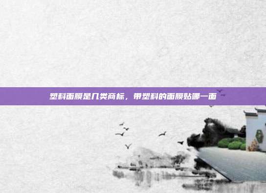 塑料面膜是几类商标,带塑料的面膜贴哪一面
