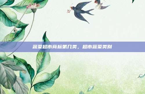 蔬菜超市商标第几类,超市蔬菜类别