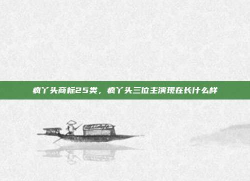 疯丫头商标25类，疯丫头三位主演现在长什么样