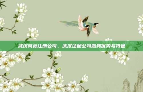 武汉商标注册公司,武汉注册公司服务优势与特色