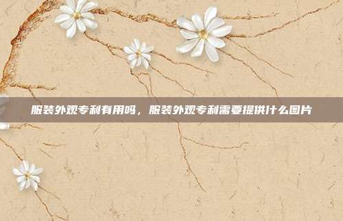 服装外观专利有用吗,服装外观专利需要提供什么图片