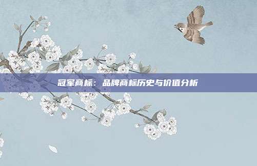 冠军商标：品牌商标历史与价值分析