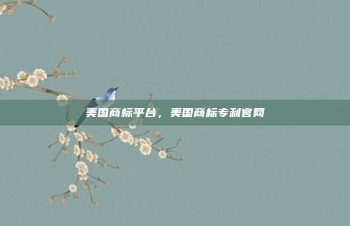 美国商标平台,美国商标专利官网