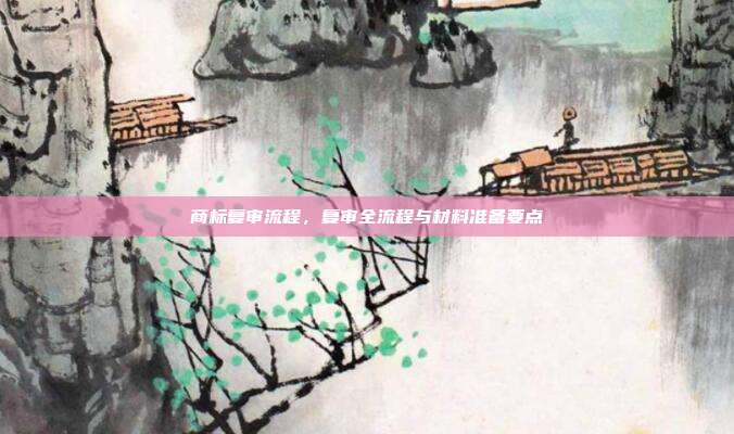 商标复审流程，复审全流程与材料准备要点