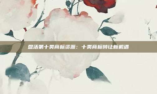 盘活第十类商标资源:十类商标转让新机遇