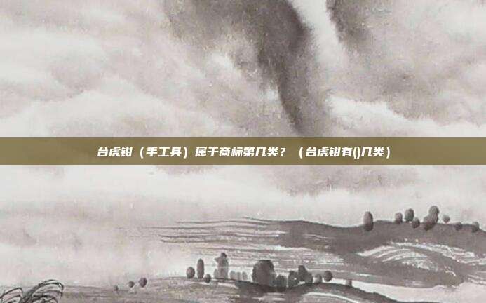 台虎钳(手工具)属于商标第几类?(台虎钳有()几类)
