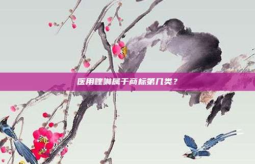 医用喹啉属于商标第几类?