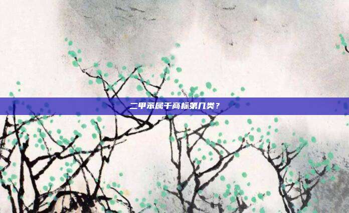 二甲苯属于商标第几类?